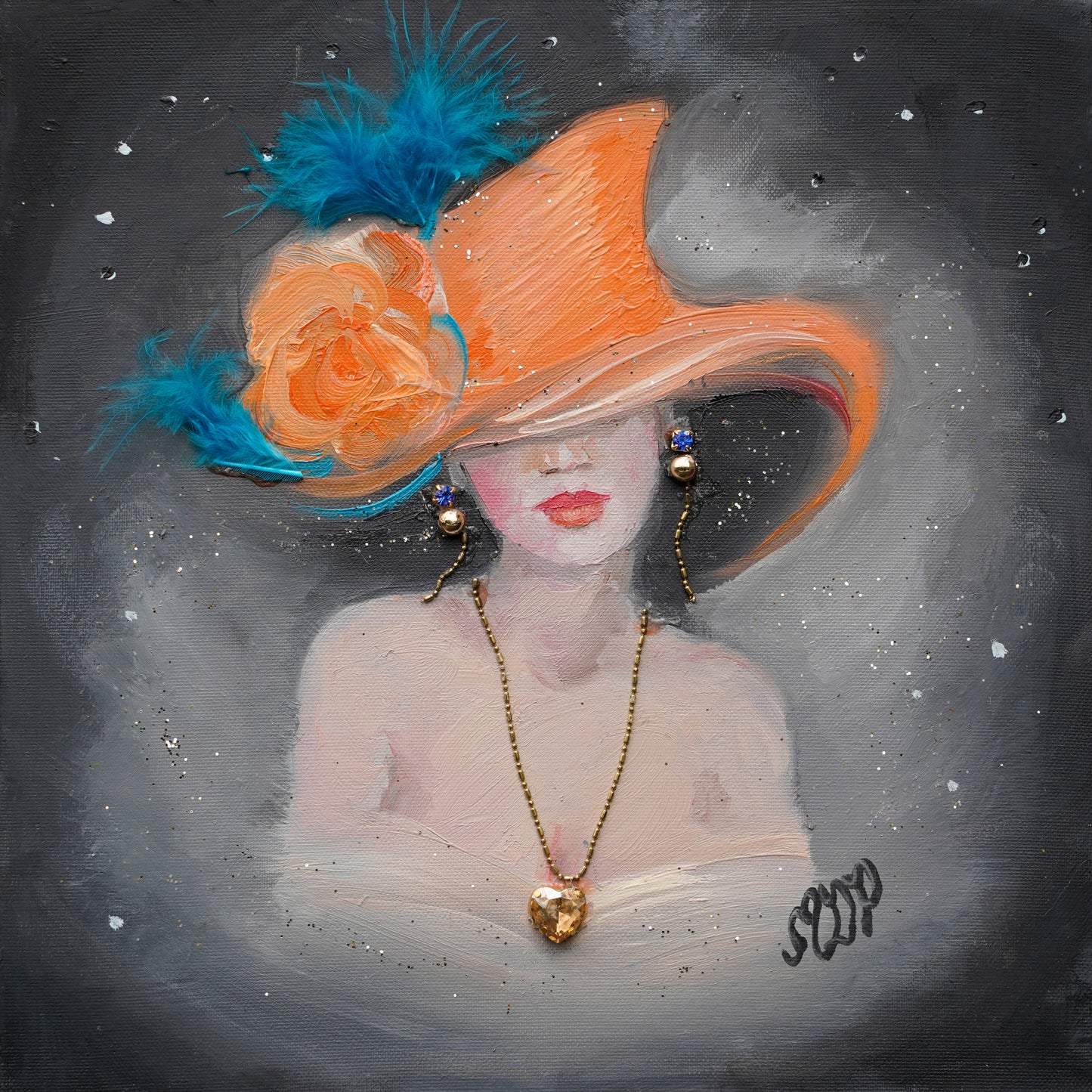 Immagine di Elizabeth serie Divine stampa ritoccata Mariolina De Palma Pittrice