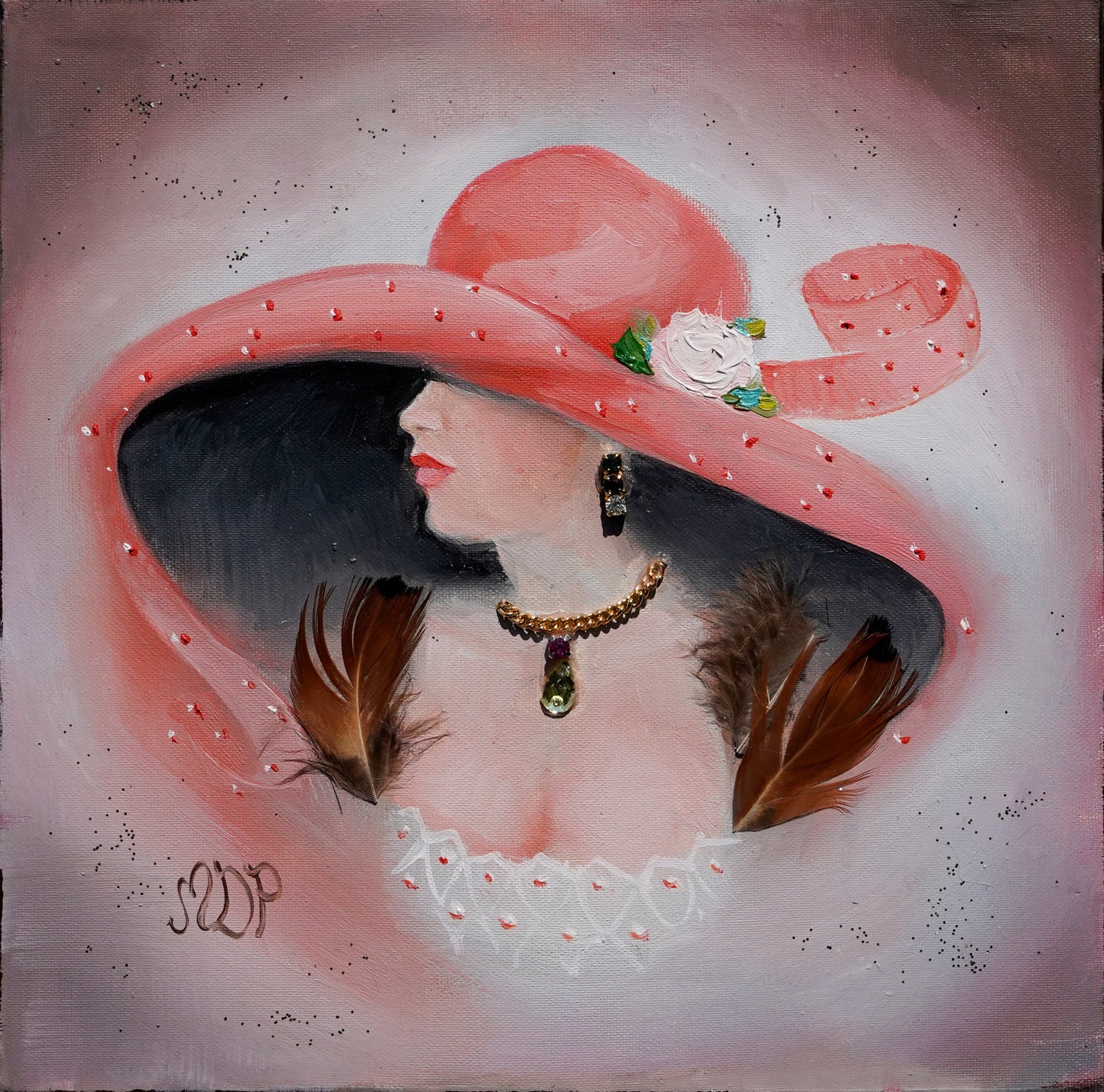 Immagine di Roxanne serie Divine stampa ritoccata Mariolina De Palma Pittrice