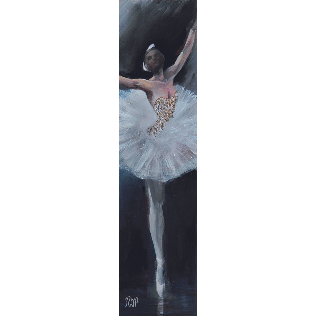 Immagine di Clelia serie Ballerine stampa ritoccata Mariolina De Palma Pittrice