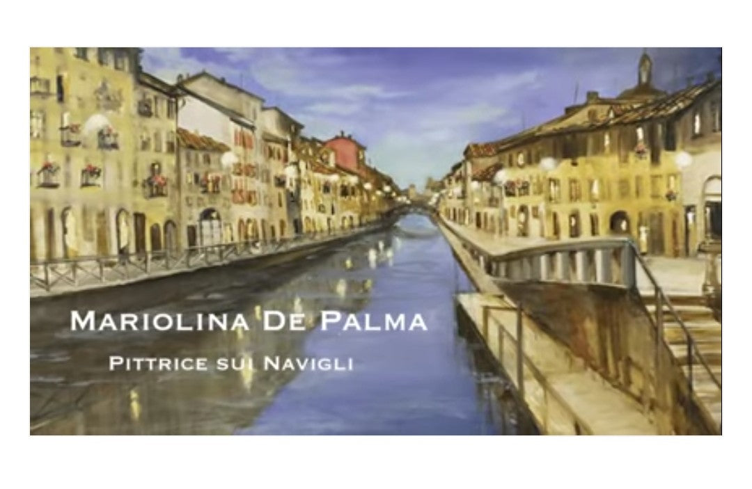 Carica il video: Mariolina De Palma Pittrice a Milano